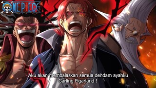 ONE PIECE TERBARU ! TERUNGKAP MASA LALU KELUARGA SHANKS ! GARLING FIGARLAND VS MONKEY D DRAGON