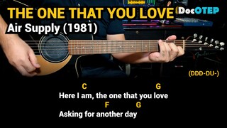 The One You Love - Glenn Frey (1982) - Easy Guitar Chords Tutorial with Lyrics Part 1 SHORTS REELS