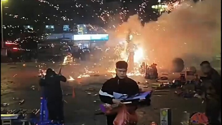 200 fireworks set off in the community, civil compensation of 4.2 million, criminal detention for 3 