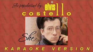 She - As popularized by Elvis Costello ft. Julia Roberts and Hugh Grant | KARAOKE VERSION