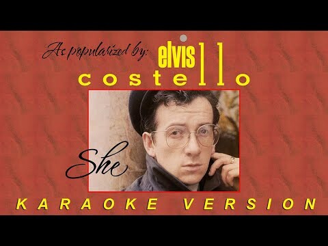 She - As popularized by Elvis Costello ft. Julia Roberts and Hugh Grant | KARAOKE VERSION