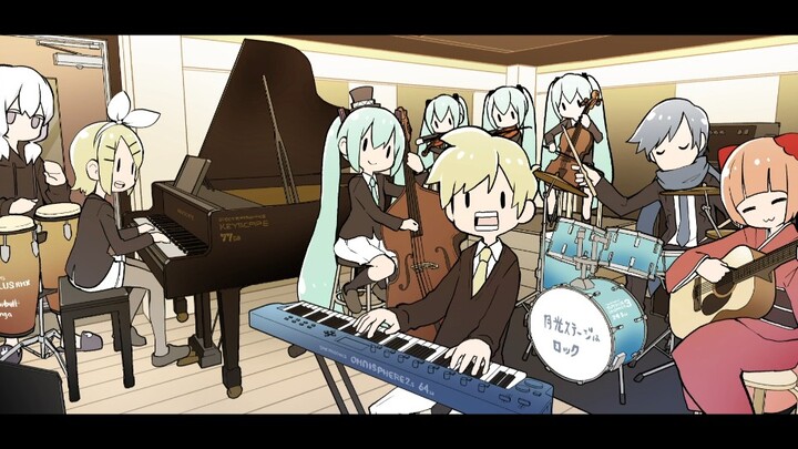 【Kagamine Rin】Panggung Cahaya Bulan 10 Tahun Kemudian 【GYARI (Cocoa Cigarette P)】