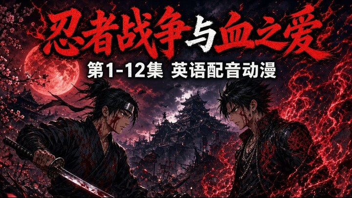 Ninja War & Love of Blood  Episode 1-12 English Dubbed Anime