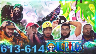 ZORO VS MONET! One Piece eps 613/614 Reaction