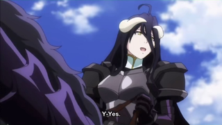 Albedo riding a bihorn