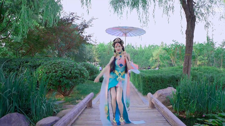 [Ular Hijau]- Aku hanya berharap bertemu denganmu｜Cosplay Glory of the King Yang Yuhuan