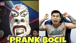 Pura pura kaget di prank bocil bikin ngakak || Prank Ome TV