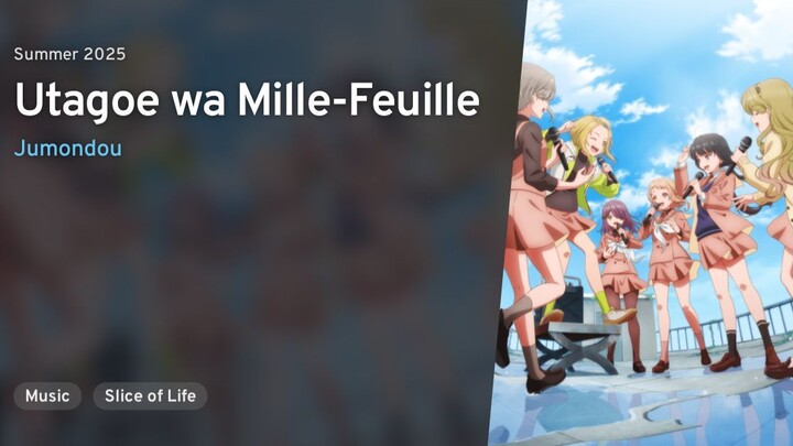 EP 1 - Utagoe wa Mille-Feuille Sub Indo