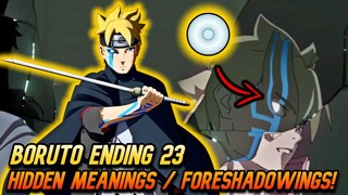 ANG PAGBABALIK NG JOUGAN SA BAGONG BORUTO ARC REVEALED? | Boruto Ending 23 Hidden Meanings / Spoiler