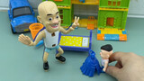 A little toy story, Xiao Qiangqiang wakes up his father