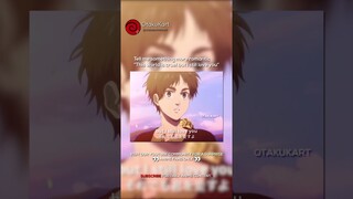 Tell me something more romantic than this ❤️‍🩹 #aot #anime #animeedits #animememes #shorts