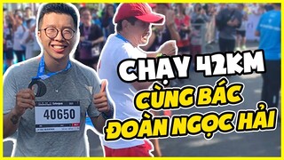 Một Ngày Chạy Marathon 42km Cùng Bác Đoàn Ngọc Hải | Warzone vlog