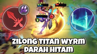 ZILONG TITAN WYRMSLAYER SC ARCANA FULL ATTACK SPEED!! SAMPE HITAM PAKCOY! MAGIC CHESS MOBILE LEGENDS