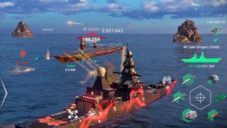 Modern Warships: BUG GAMEPLAY in online match.