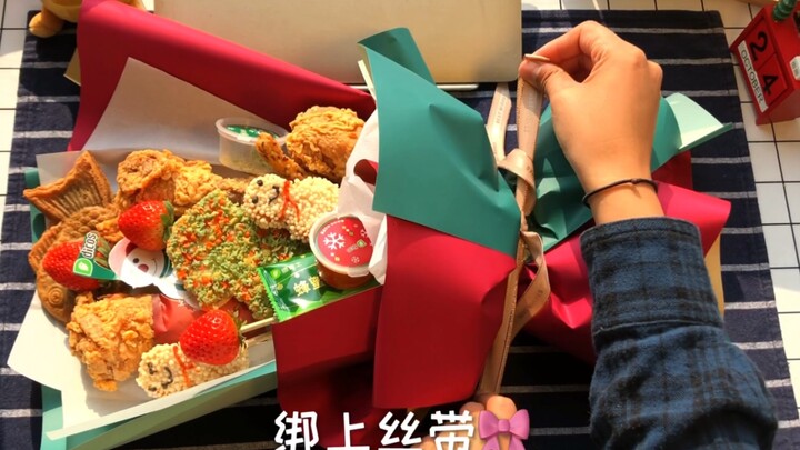 【هدية لعشاق الطعام】 باقة دجاج مقلي تطبخ بسهولة وتُؤكل على الفور!