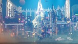 【Minecraft】"Agaji Sanchi" - short film of cyberpunk urban concept