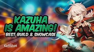 COMPLETE KAZUHA GUIDE! Best Kazuha Build - Artifacts, Weapons, Teams & Showcase | Genshin Impact