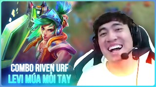 LEVI MÚA RIVEN URF QUÁ MÃN NHÃN, BĂNG TRỤ TEAM ĐỊCH NHƯ CHỐN KHÔNG NGƯỜI | LEVI STREAM