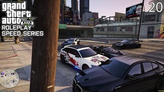 MELAWAN PASUKAN THEO SANG POLISI BADUT - GTA 5 ROLEPLAY : SPEED SERIES (20)