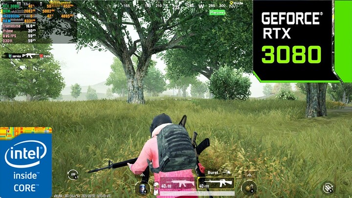 PUBG MOBILE : RTX 3080 10GB + i9 10900K