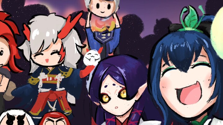[Edisi Khusus Little Paper Man Theater] Menunggu gadis malam menangkap burung