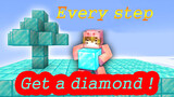 [Gaming]Obtaining diamond while cruising in Minecraft. How to survive?