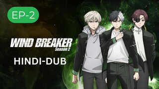 WIND BREAKER Season 2 Episode 2 in Hindi Dubbed | Full HD Dubbed Anime