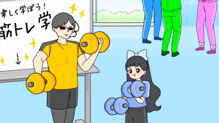 Tuan Putri mau Berotot juga💪