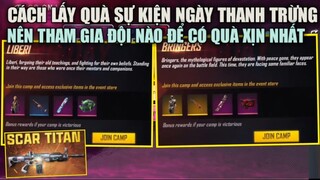 [FREEFIRE] - Cách Lấy Quà Sự Kiện Ngày Thanh Trừng, Nên Tham Gia Đội Nào Để Có Quà Xịn Nhất,  Scar