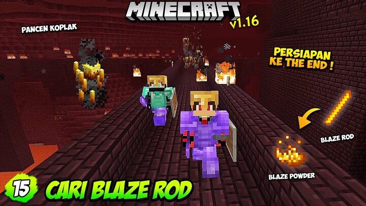 MENCARI BLAZE ROD - Minecraft Survival Indonesia (15) ~ PancenKoplak