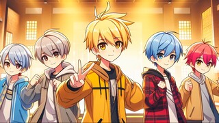 Anime idols - "Nova Syndicate" - original 5 member boygroup
