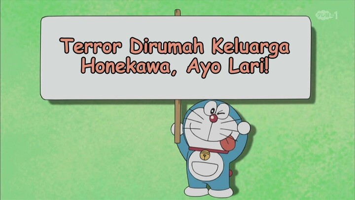 Doraemon Bahasa Indonesia(HD) - Terror Di Rumah Honekawa, ayo Lari.