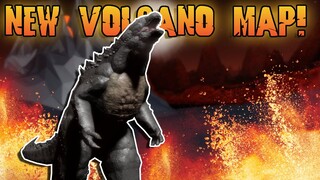 THE NEW VOLCANO MAP FOR PK! | Roblox Project Kaiju!
