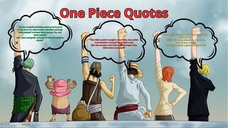 Quotes Anime One piece 2023 Compilation