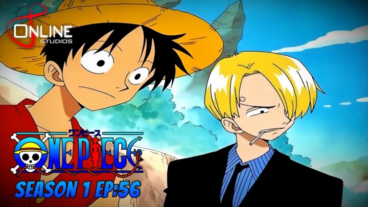 สรุปเนื้อหา วันพีซ ตอนที่ 56 | One Piece ซีซั่น 1 ภาคอีสต์ บลู