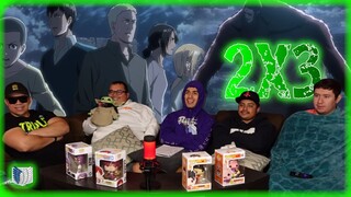 *WHO IS YMIR* ATTACK ON TITAN 2X3 | "SOUTHWESTWARD" | REVIEW AND REACTION!!!!!!