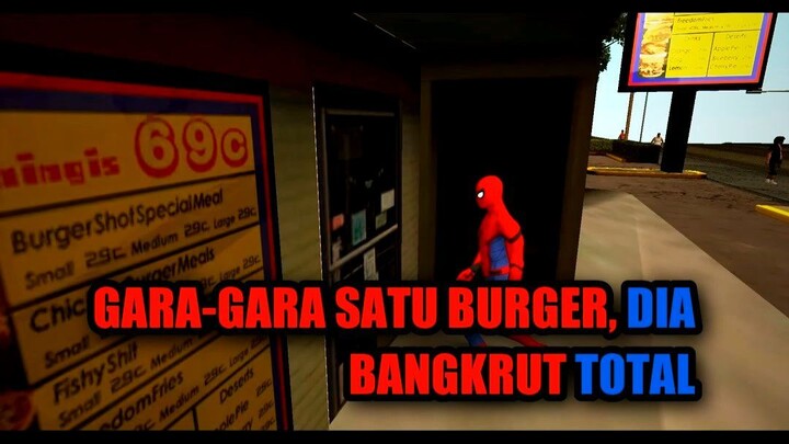 🕷️🍔 SPIDERMAN MAKAN BURGER SEBELUM KEMBALI MEMBELA KEBENARAN!