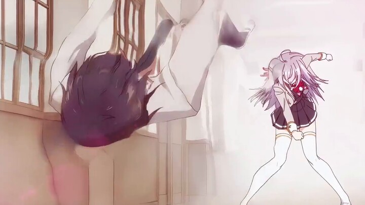 Angry white hair is also super cute!