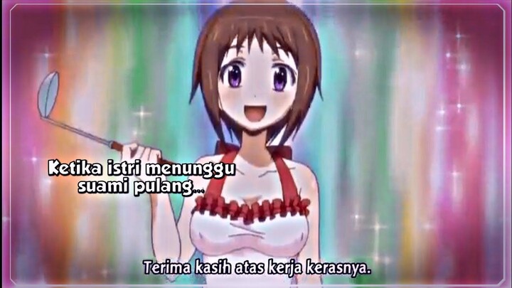 Ketika istri menggu suami pulang, Tapi bajunya..