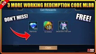 CLAIM! NEW REDEEM CODES THIS AUGUST 2021 (3 MORE CODES!) - MLBB