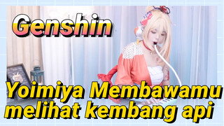 Yoimiya Membawamu melihat kembang api