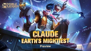 Claude MSC Skin | Earth's Mightiest | Mobile Legends: Bang Bang