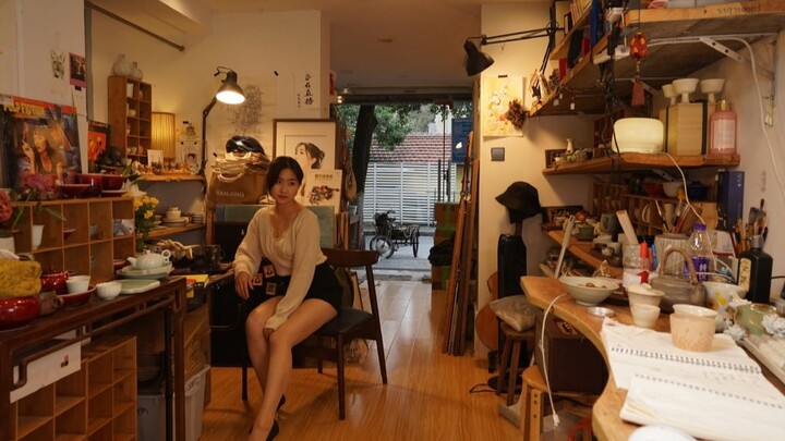 บันทึกการแต่งตัวของนางแบบสาวร้านเครื่องเคลือบ 21