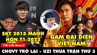 TIN GIẢI 396: FAKER THỪA NHẬN T1 ĐÃ GẶP MAY MẮN | GAM ĐẠI DIỆN VN DỰ SEAGAMES 31 |UZI VẪN CHƯA THẮNG