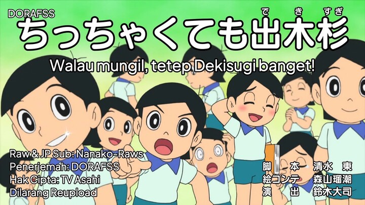 Doraemon Terbaru Sub Indo 873 AB: Permen Arwah Penasaran & Walau mungil, tetep Dekisugi banget!