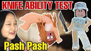 KNIFE ABILITY TEST | Roblox Tagalog (Noob yarn?) KAT OR MM2??