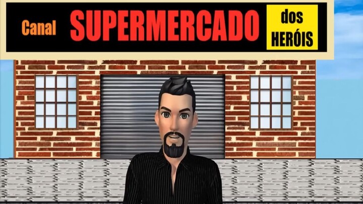 Conheçam o Gerente do Supermercado dos Heróis (Meet the Supermarket of the Heroes Manager)