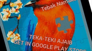 Bird Puzzle | GET IN GOOGLE PLAY & APP STORE ~TEKA-TEKI AJAIB~