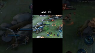 nyoba skin levi!#shorts#mlbb#viral#trending