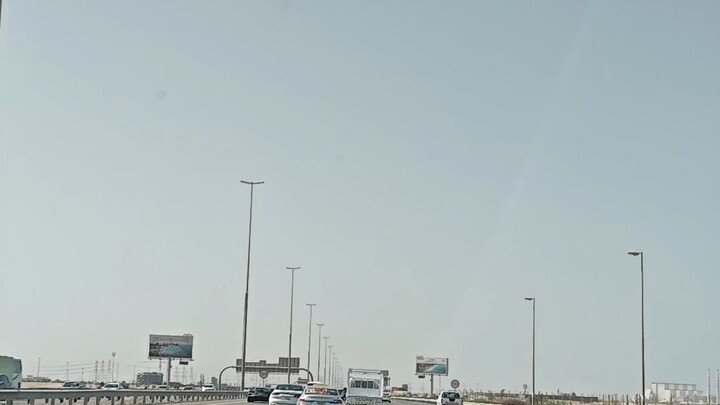 on the way to Hatta Dubai